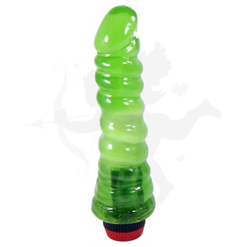 Vibrador Tornado Con Vibrador Jelly