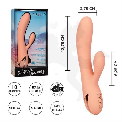 Monterrey Magic vibrador PREMIUM con carga USB